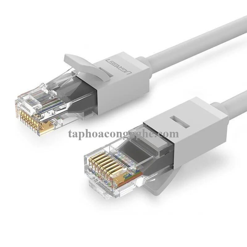 Ugreen 20177 5M màu Trắng Cáp Mạng Lan Cat6 UTP NW102 30020177